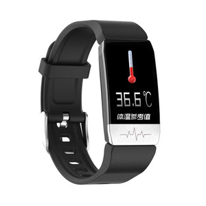 Smart Watch Band With Temperature Immune Measure ECG Heart Rate Blood Pressure