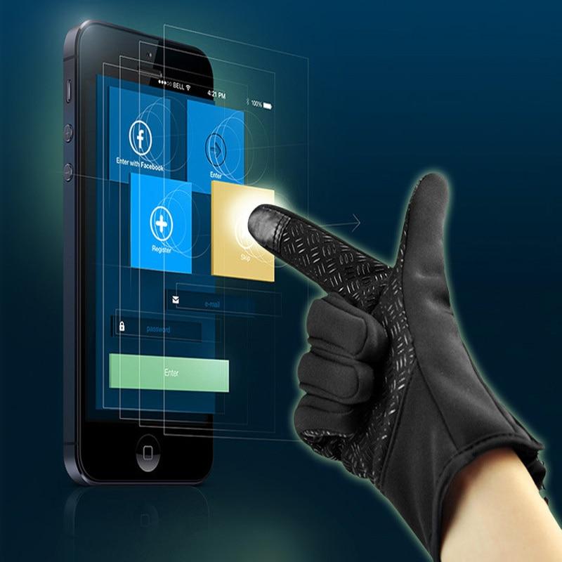 Men Waterproof Winter Warm Gloves