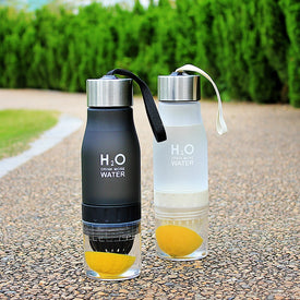 650ml Infuser Water Bottle plastic Fruit infusion