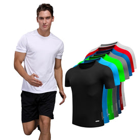 Running Men Designer Quick Dry T Shirts