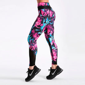 Fashion Legging Flowers Printing
