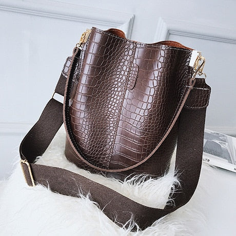 Alligator Bucket Bags