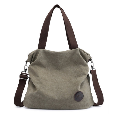Image of Large Pocket Casual Tote Women's Handbag