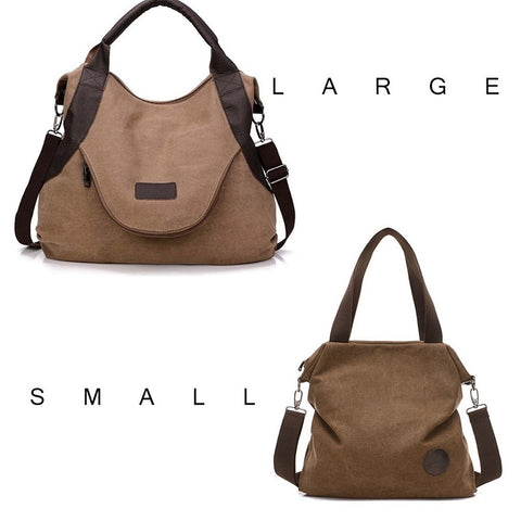 Image of Large Pocket Casual Tote Women's Handbag