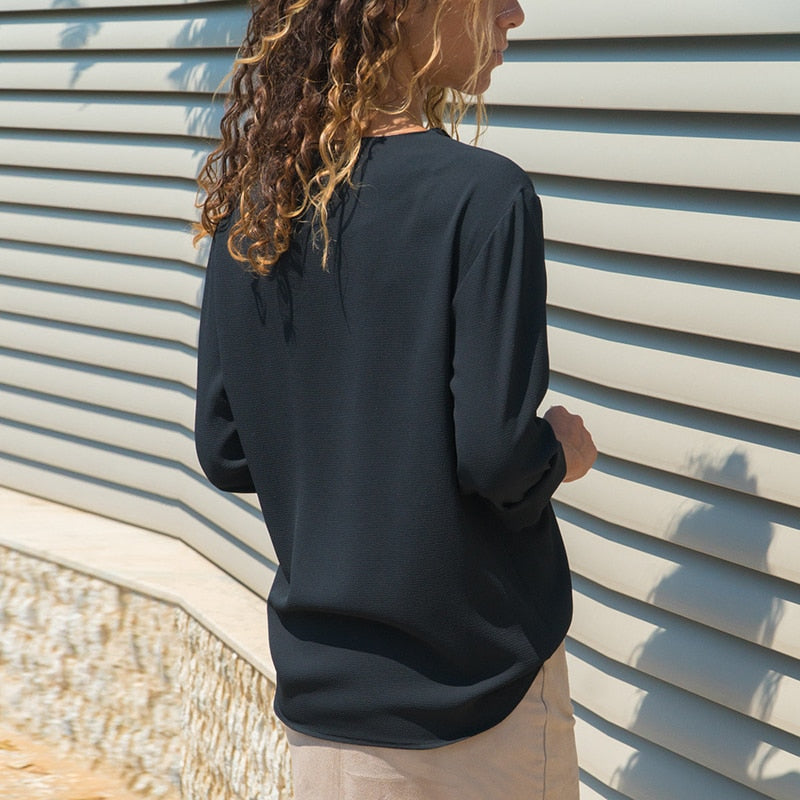 Long Sleeve Women Blouses