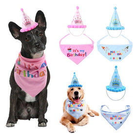 Pet Cat Dogs Caps Birthday