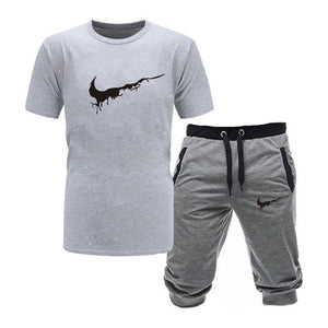 Two Pieces Sets T Shirts+Shorts