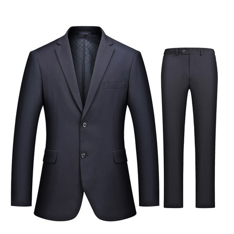 Image of Business Casual Luxury Suit Men-Slim