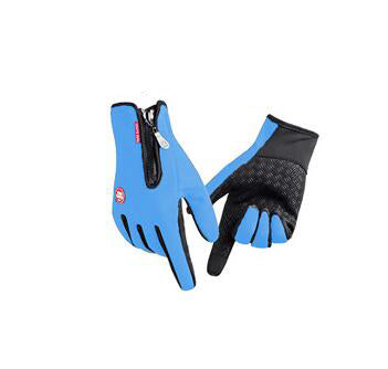 Image of Men Waterproof Winter Warm Gloves