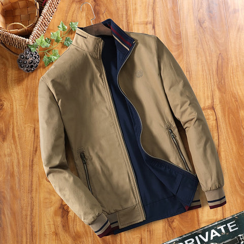 Double-sided Middle-aged Men's Jacket