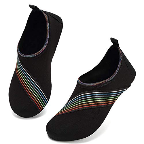 VIFUUR Water Sports Unisex Shoes Black - 4-5 W US / 3-4 M US (34-35)
