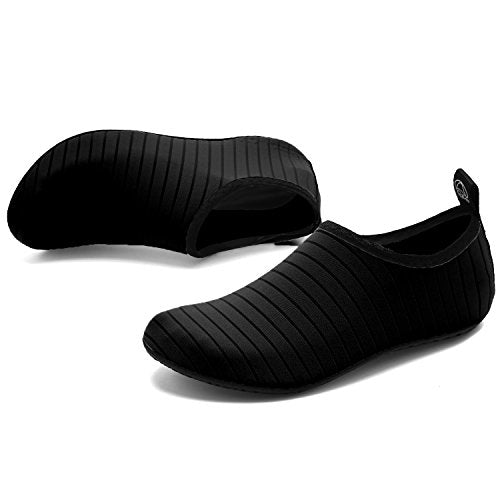 VIFUUR Water Sports Unisex Shoes Black - 4-5 W US / 3-4 M US (34-35)