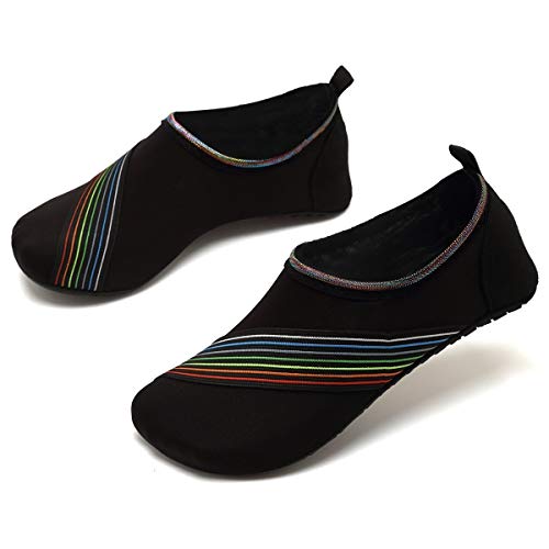 VIFUUR Water Sports Unisex Shoes Black - 4-5 W US / 3-4 M US (34-35)