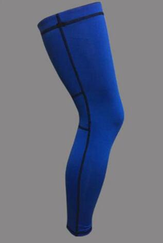 Elastic Lycra Basketball Leg Warmers Calf Thigh Compression Sleeves Knee