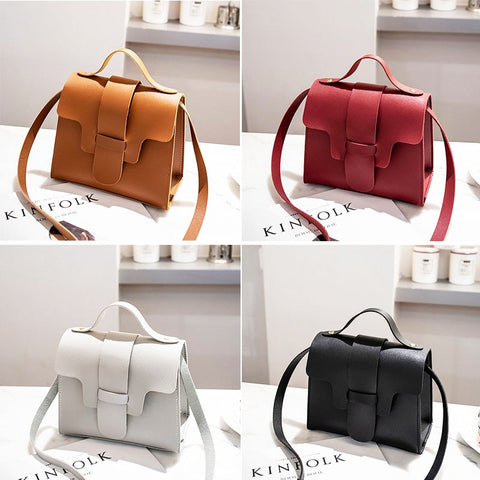 Image of Casual Small Leather Crossbody Bags for Women