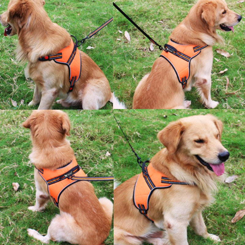 Dog Harness Breathable Safety Reflective