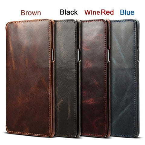 Image of Luxury Business Genuine Leather Case for Samsung Galaxy