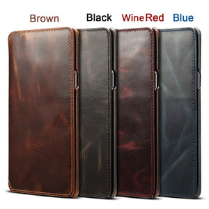Luxury Business Genuine Leather Case for Samsung Galaxy