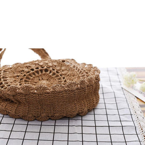 Vintage Rattan Bag