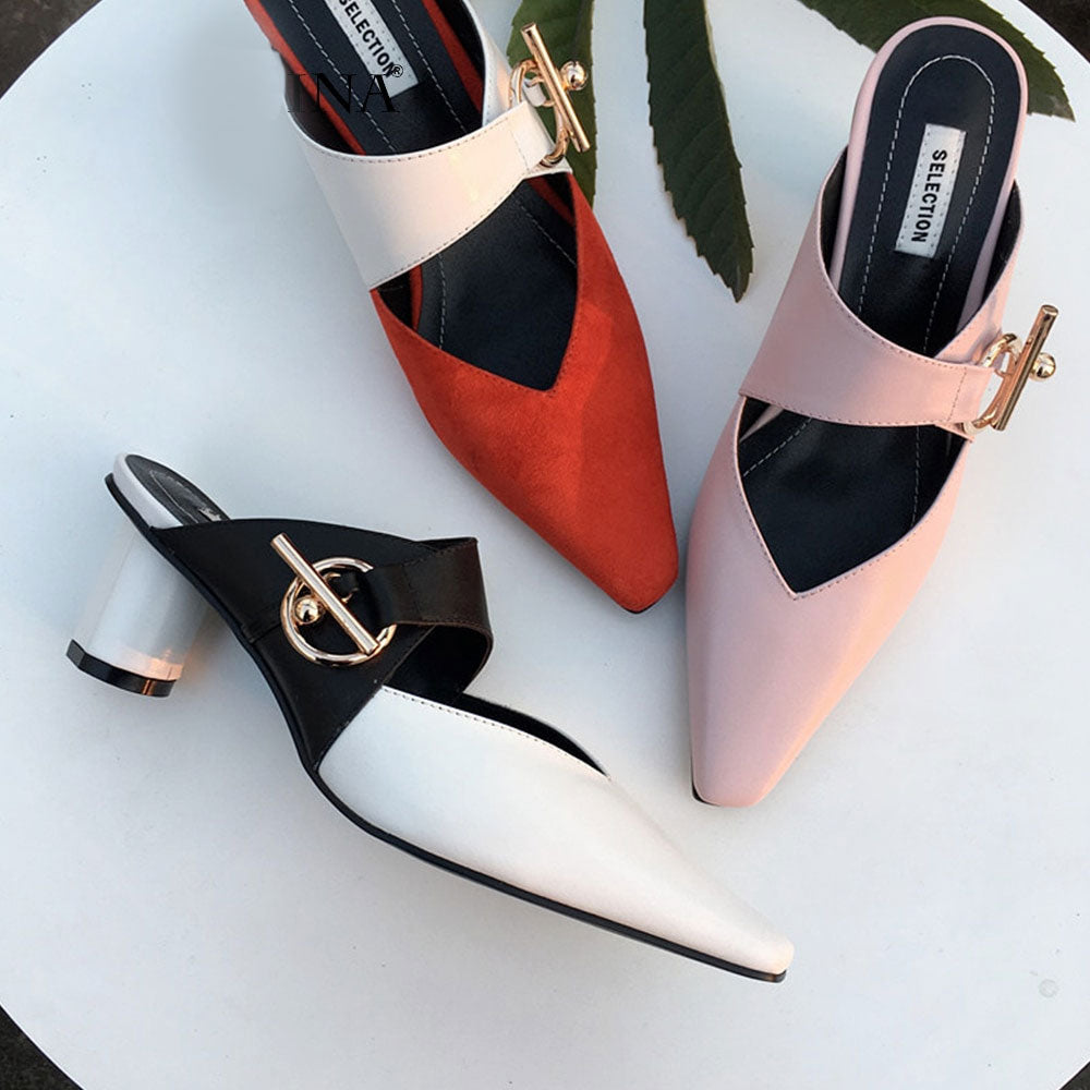 Women's Pumps Round Heel