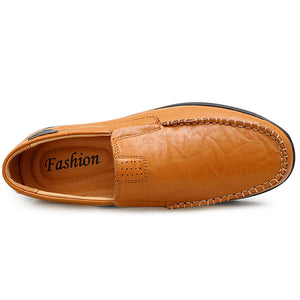 Genuine Leather Mens Moccasin