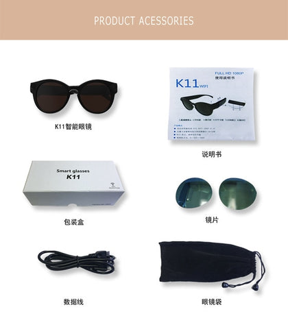 Image of Wifi Mini Micro Cameras Polarized-lenses/HD Sports Video Recorder