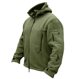 Military Man Fleece Tactical Softshell Jacket