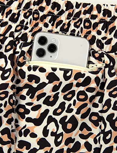 Blooming Jelly Womens Quick-Dry Running Shorts Sport Layer Elastic Waist Active Workout Shorts with Pockets 1.75" (x-Small, Army Green)