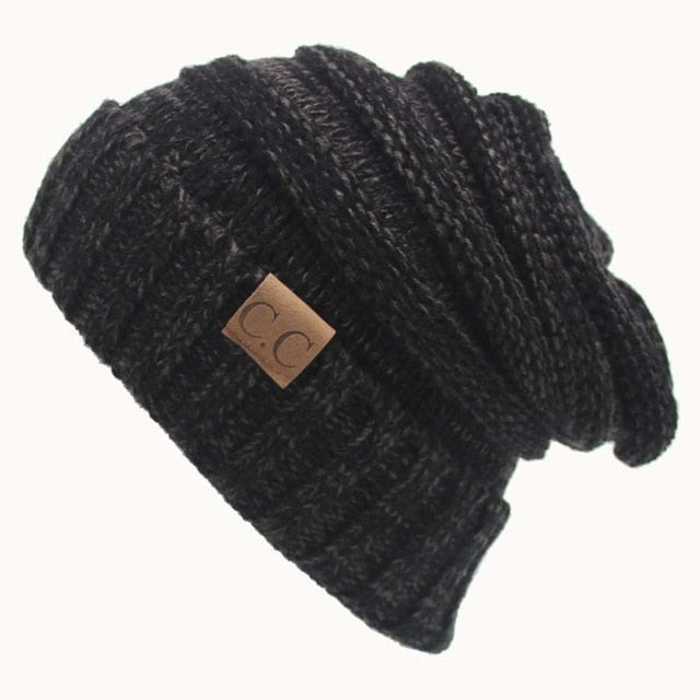 Women Winter Knitted Wool Cap