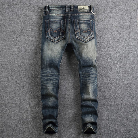 Image of Retro Design Fashion Mens Jeans
