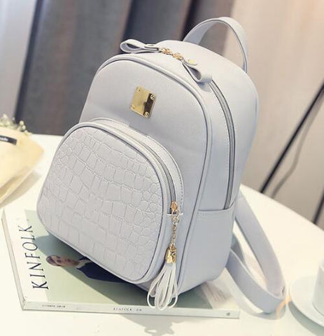 Image of Women Leather Backpack