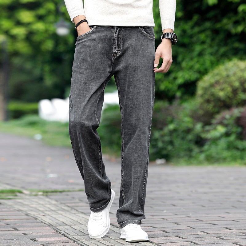 Men Grey Casual Jeans