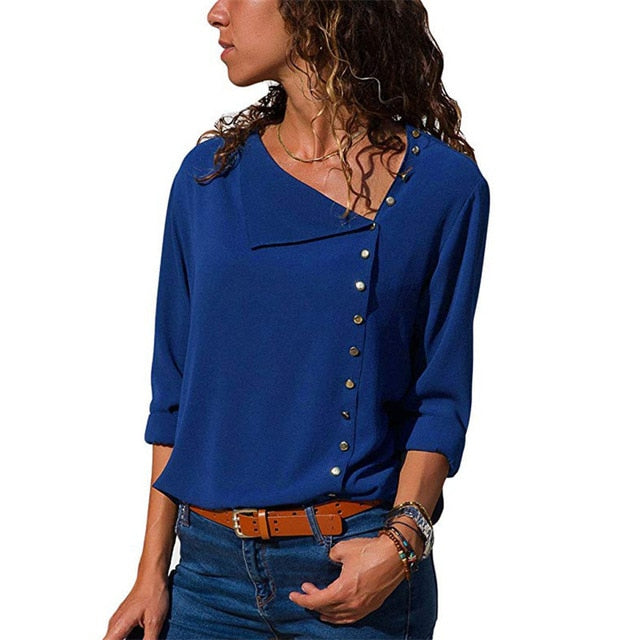 Long Sleeve Women Blouses