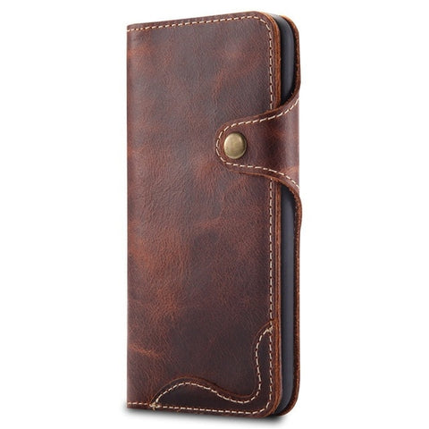 Image of Luxury Business Genuine Leather Case for Samsung Galaxy
