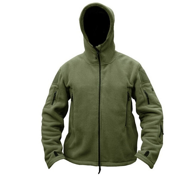 Military Man Fleece Tactical Softshell Jacket