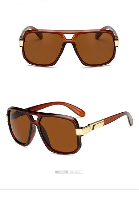Men Long Keeper Square Sunglasses