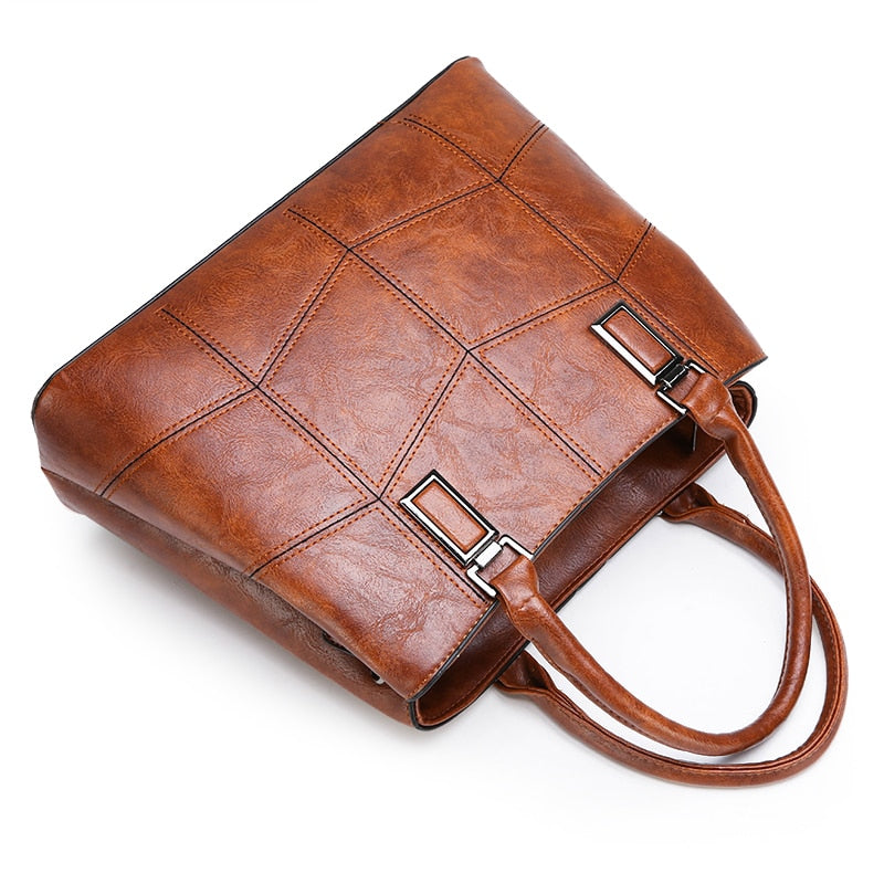 3 Sets Leather Women Handbags