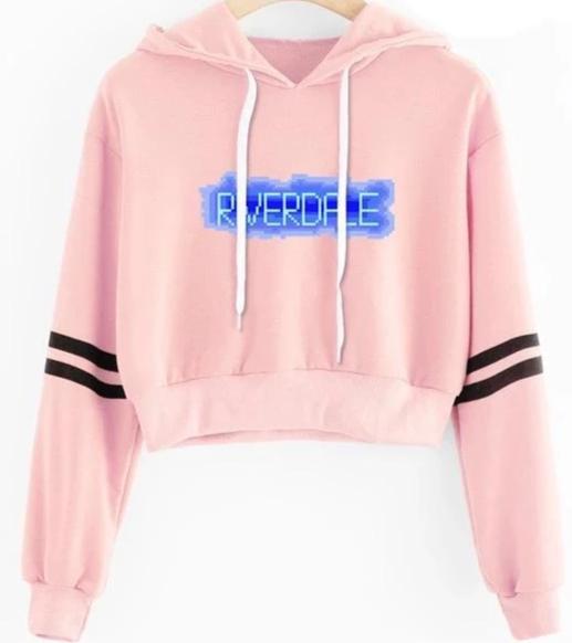 Women Crop RIVERDALE Top Hoodies