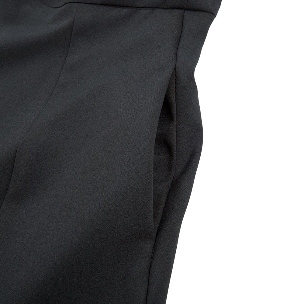 Pleated Belted Maxi Skirt