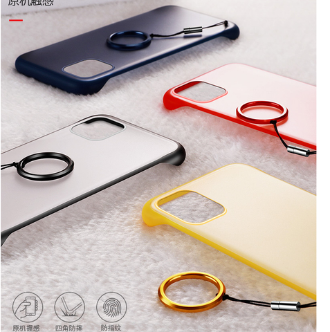 Image of Ultra Thin Hard Matte Translucent Clear Case For iPhone11iphone12