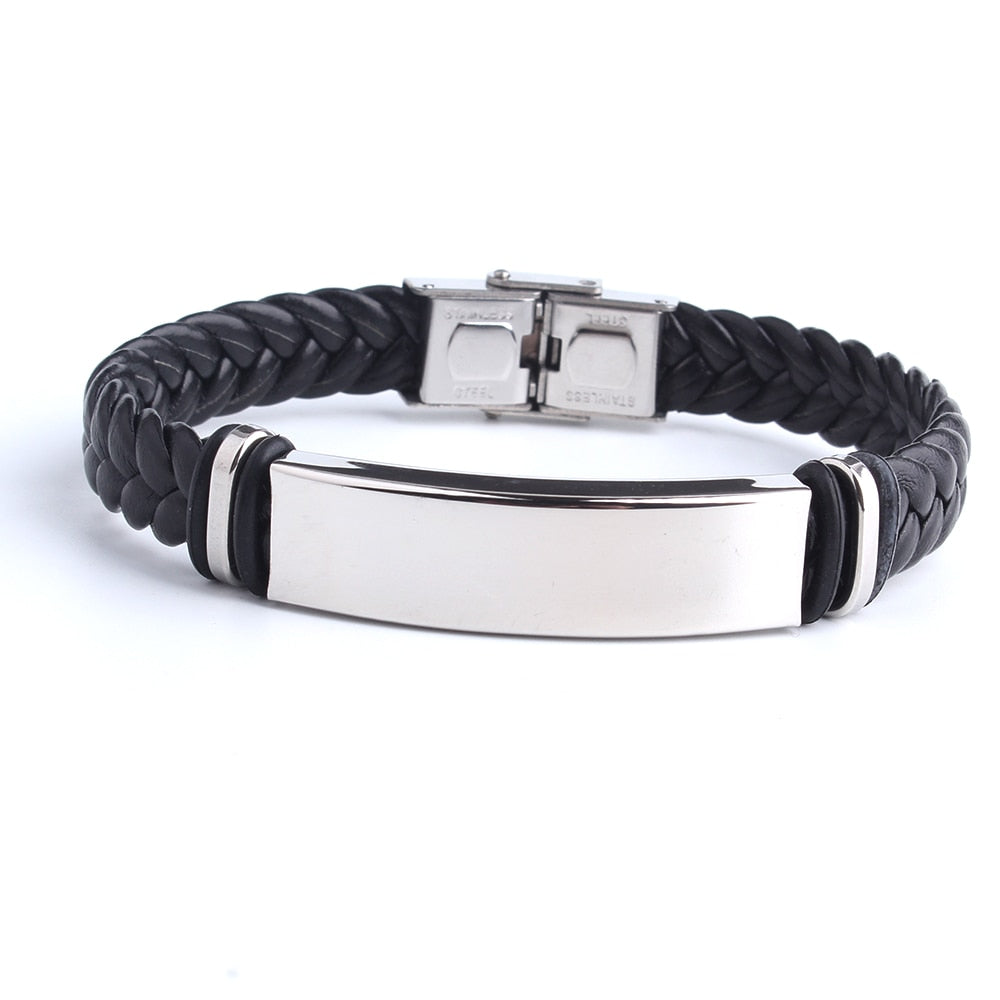 Leather Love Bangle & Bracelet