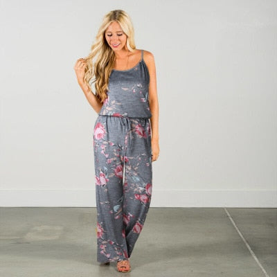Women Super Comfy Floral Jumpsuit