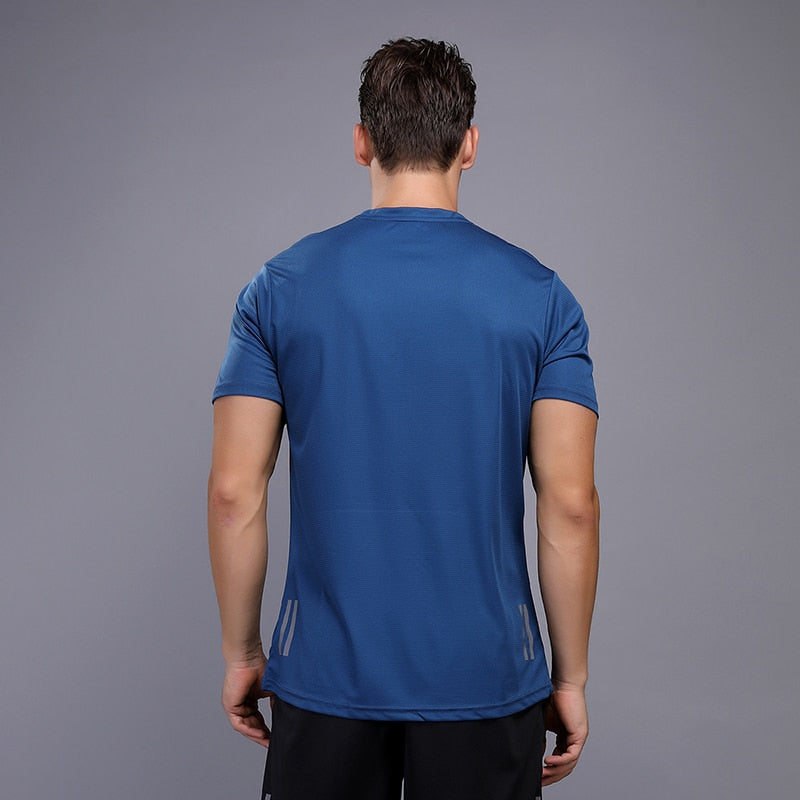 Running Men Designer Quick Dry T Shirts