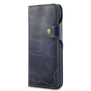 Luxury Business Genuine Leather Case for Samsung Galaxy