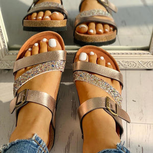 Women Flat Slippers Sandals