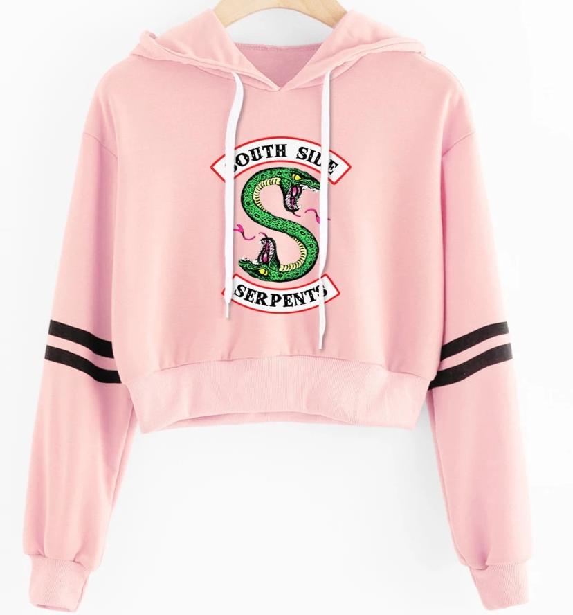 Women Crop RIVERDALE Top Hoodies