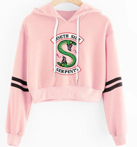 Women Crop RIVERDALE Top Hoodies