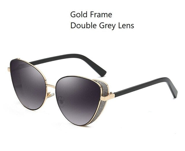 Triangle Cat Eye Sunglasses