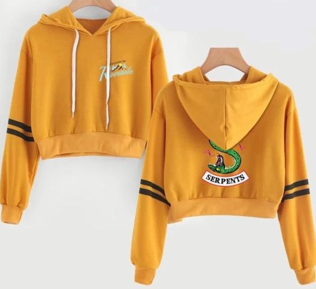 Women Crop RIVERDALE Top Hoodies