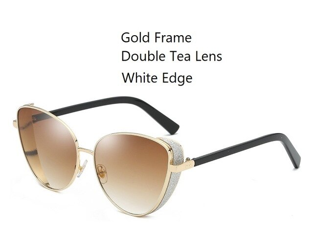Triangle Cat Eye Sunglasses